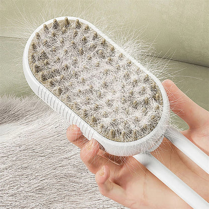 Brosse vapeur pour chat le toilettage doux que votre chat va adorer.